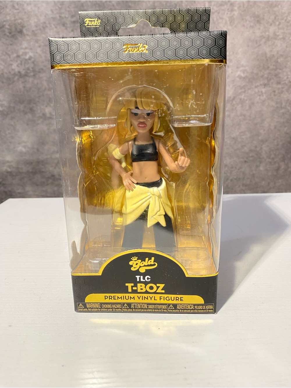 Funko Gold TLC T-Boz 5" Premium Vinyl Music Figure New In Box Collectible